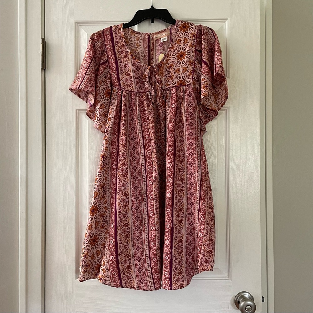 Bohemian Top Tunic for Women or Juniors NWT Size medium